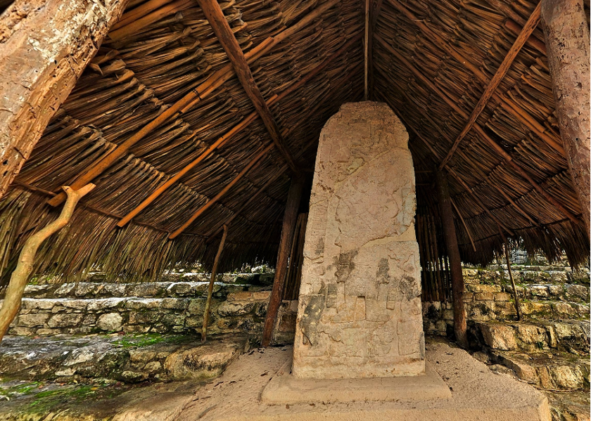 Site archeologique de coba ecriture