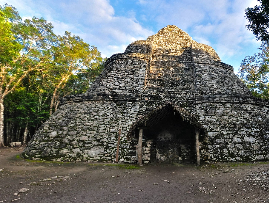 Site archologique de Coba pyramide