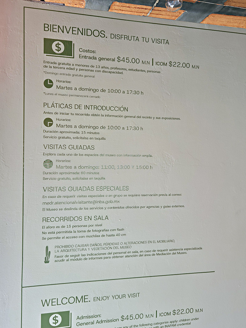 Musee Casa Estudio Diego Rivera y Frida Kahlo horaire prix