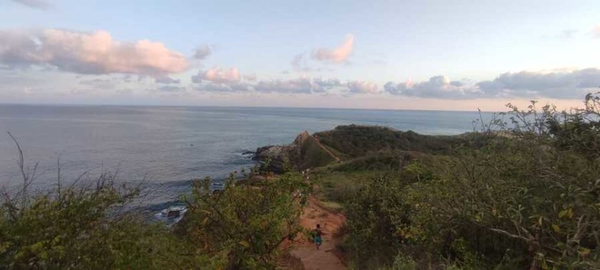 Punta cometa mazunte coucher de soleil