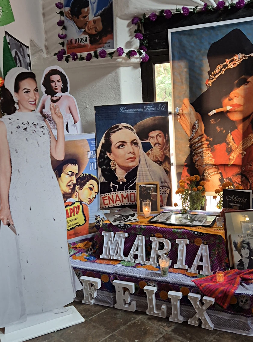 autel maria felix casa indio fernandez coyoacan