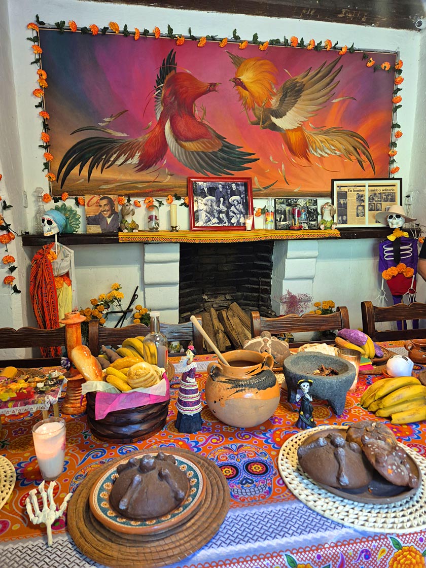 casa indio fernandez cuisine des invités