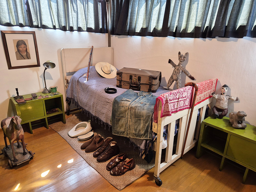 chambre diego rivera casa estudio san angel