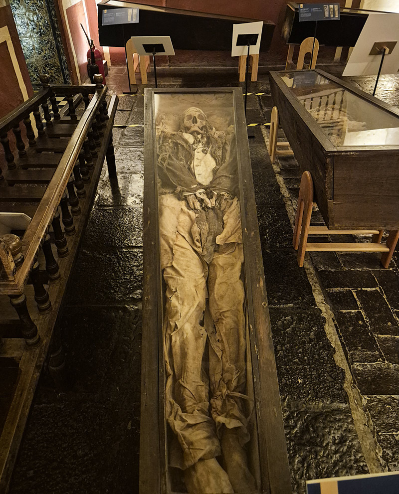 momies du musee del carmen ville de mexico