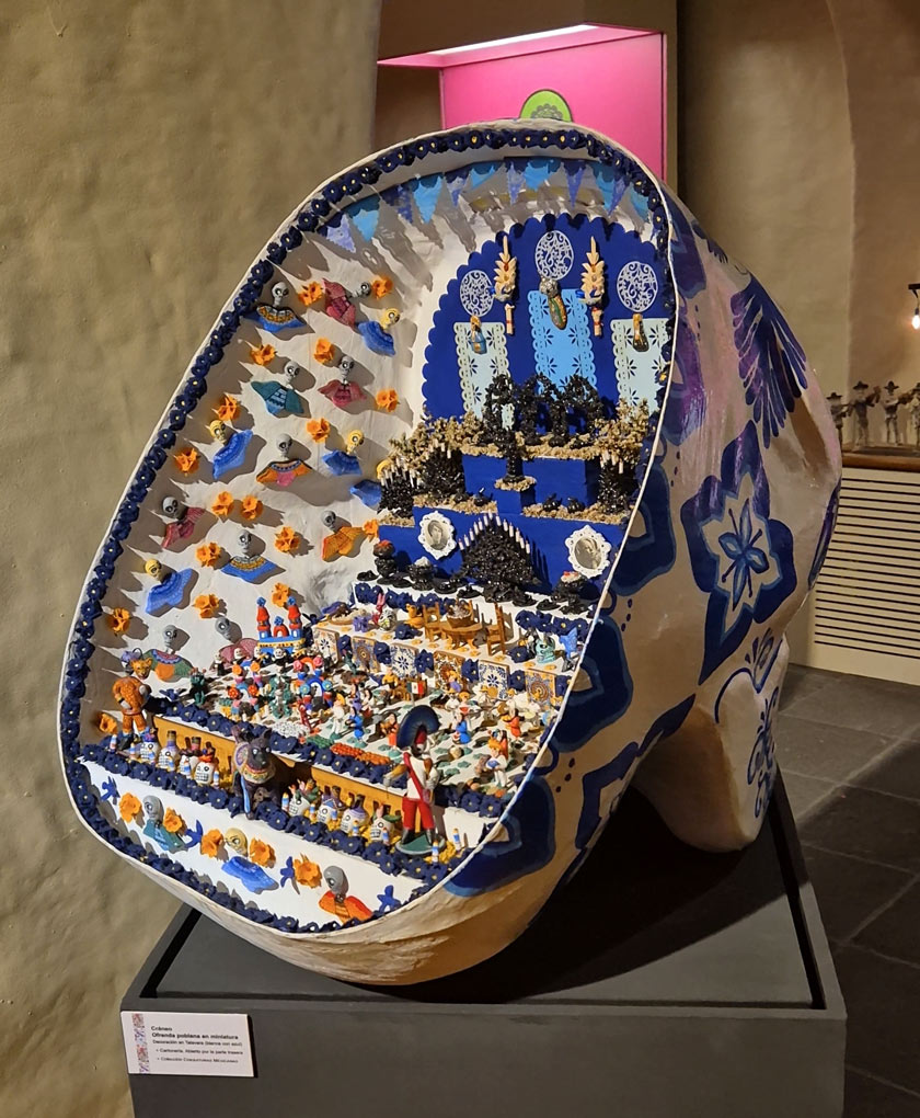 offrande miniature dia de muertos puebla