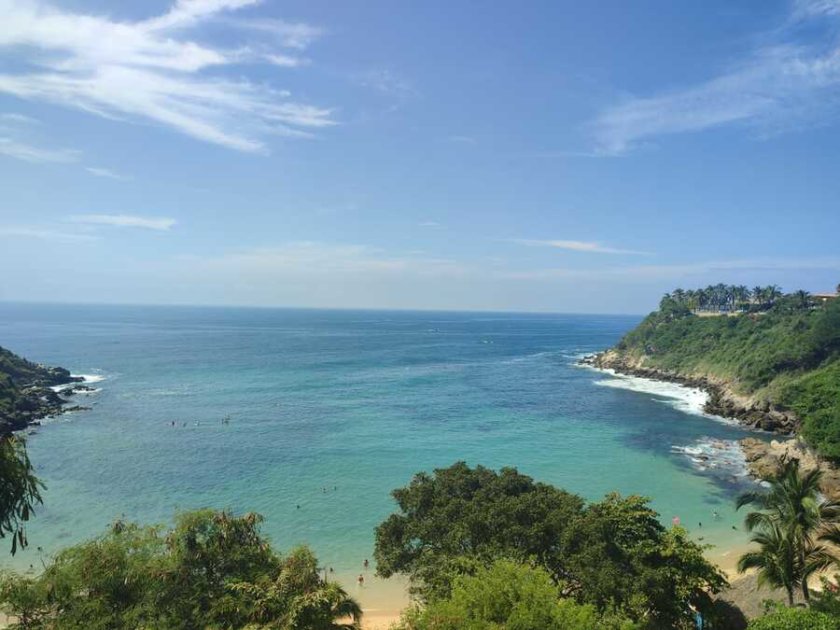 plage magnifique carrizalillo puerto escondido