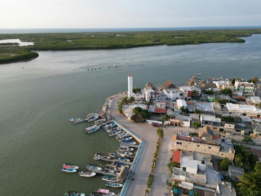 Rio Lagartos Mexique Village