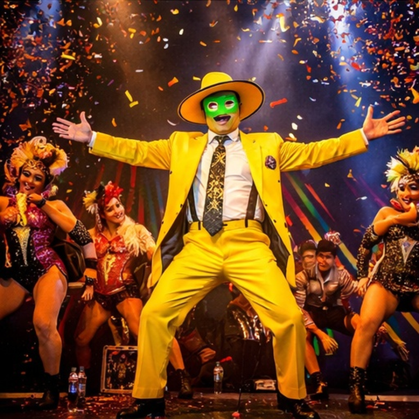 Show The Mask Coco Bongo Cancún