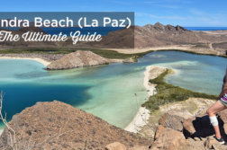 balandra beach mirador hike baja california sur