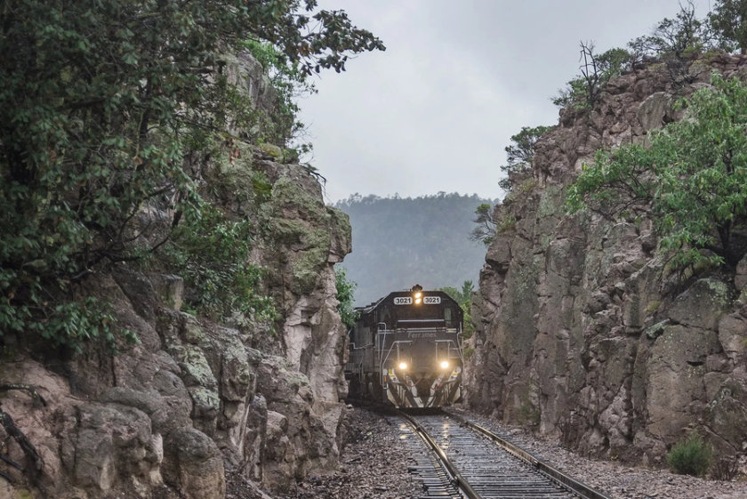 Le train el Chepe au Mexique