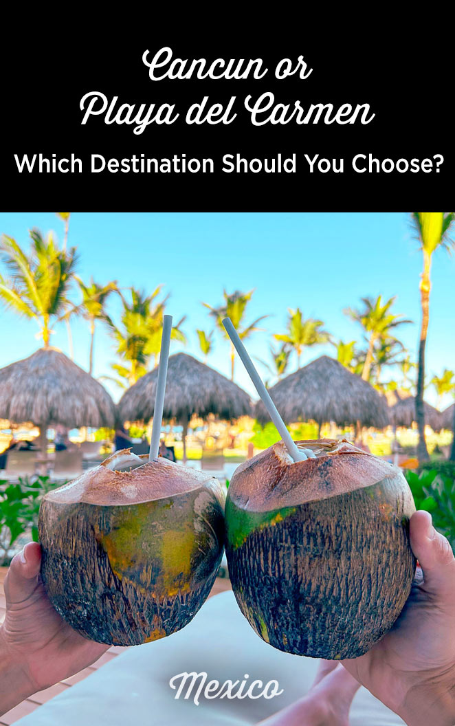cancun vs playa del carmen riviera maya