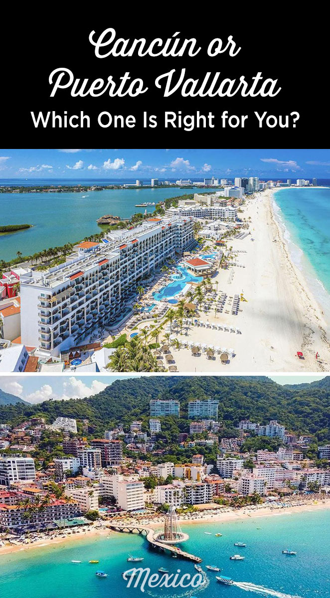 cancun vs puerto vallarta which destination