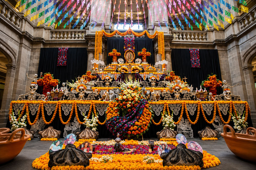 puebla autel dia de muertos