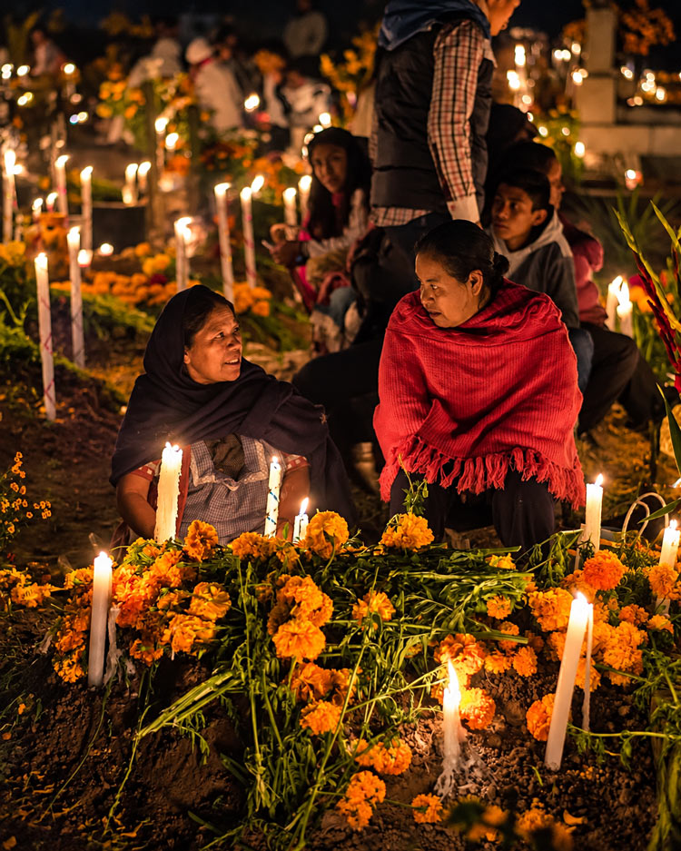 dia de muertos oaxaca cimetiere